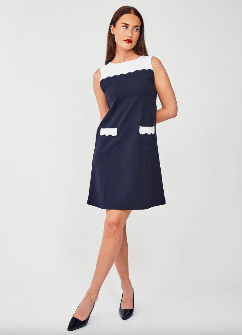 Jumperfabriken - Ottilia Dress Navy