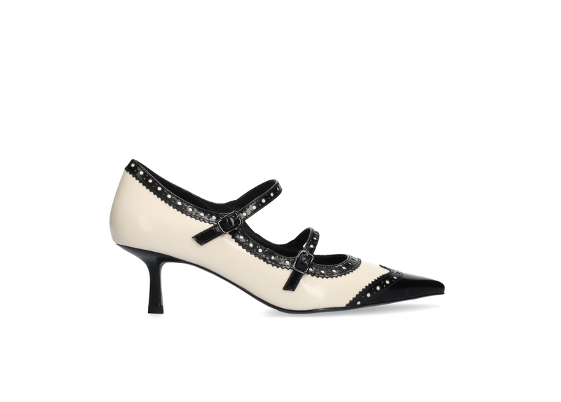 Bibi Lou - Lina Pump White/Black