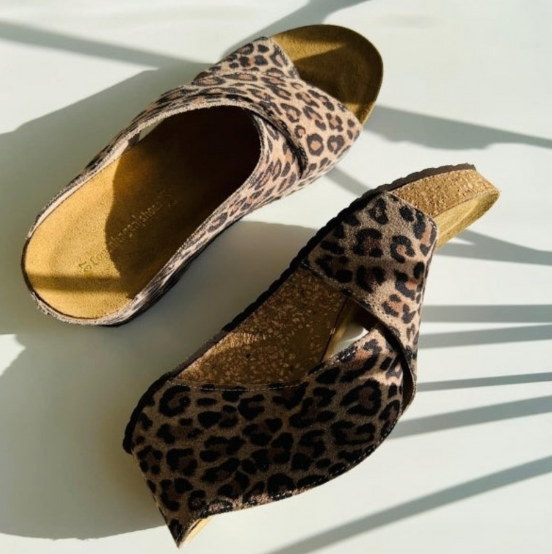 Copenhagen Shoes - Frances Sandal Leopard