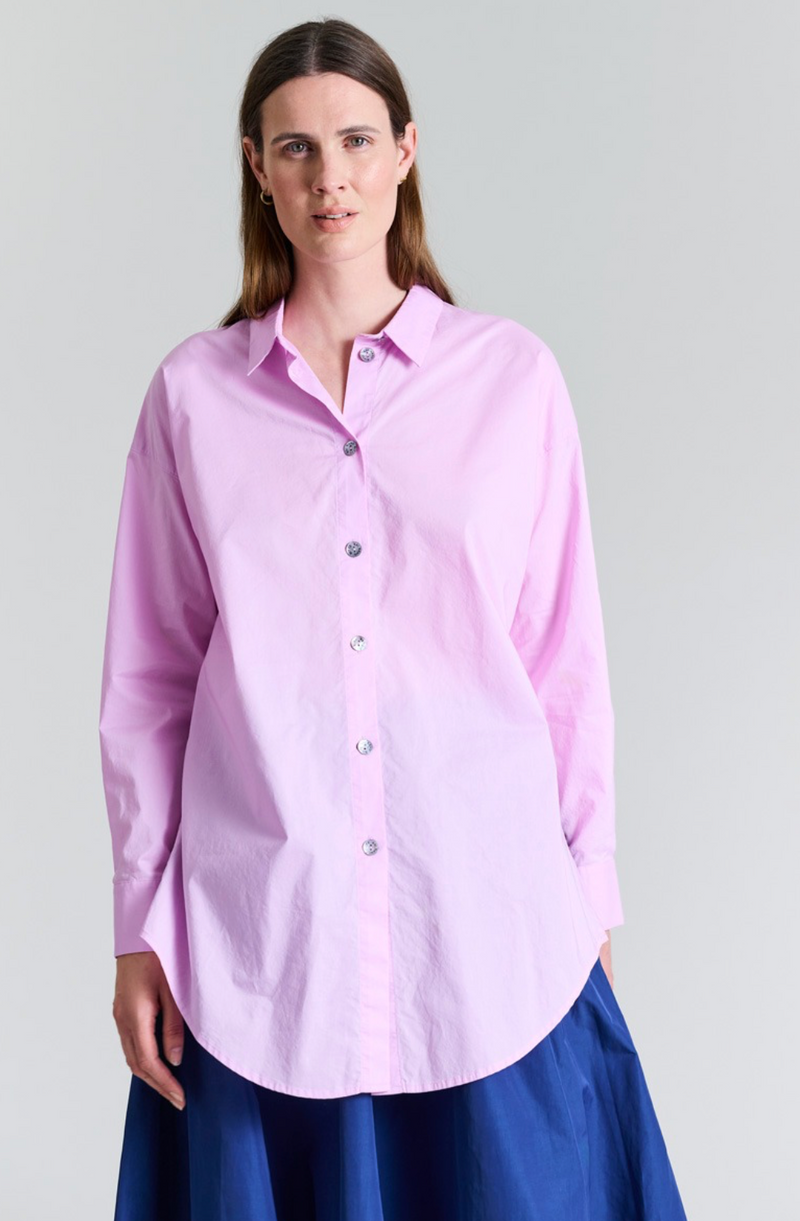 Bitte Kai Rand - Cotton Shirt With Back Fastening Light Pink
