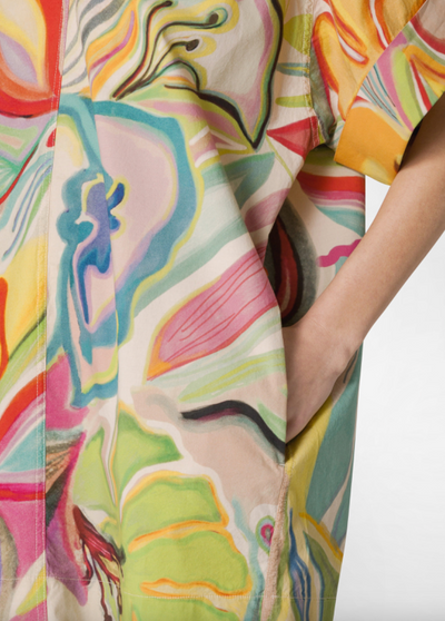 Deha - Flower Print Dress Multicolor