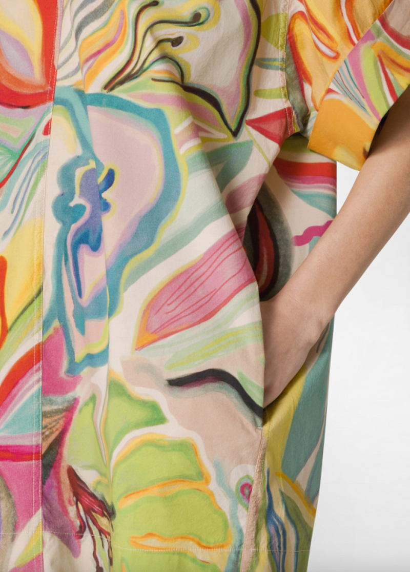 Deha - Flower Print Dress Multicolor