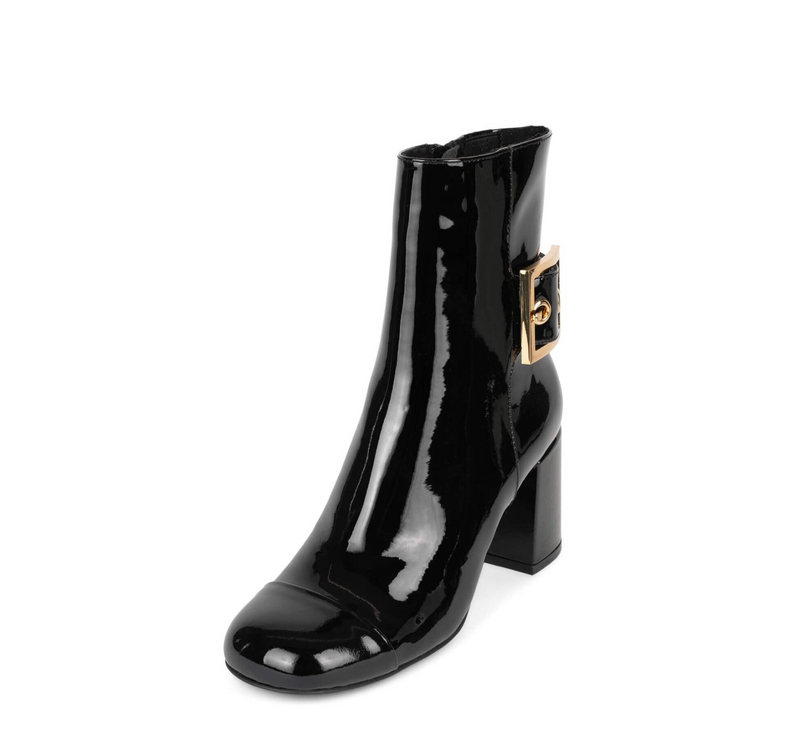 Jeffrey Campbell - Academe Heeled Ankle Boot Black