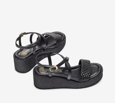 Unisa - Itzel Platform Sandal Black