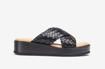Unisa - Amaia Braided Platform Sandal Black