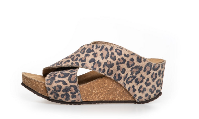 Copenhagen Shoes - Frances Sandal Leopard