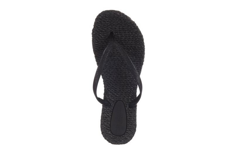 Ilse Jacobsen - Glitter Sandal Black