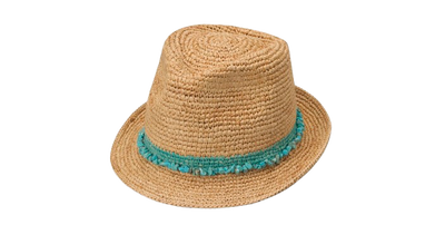 WALLAROO HAT Company - Tahiti Cowboy TURQUOISE