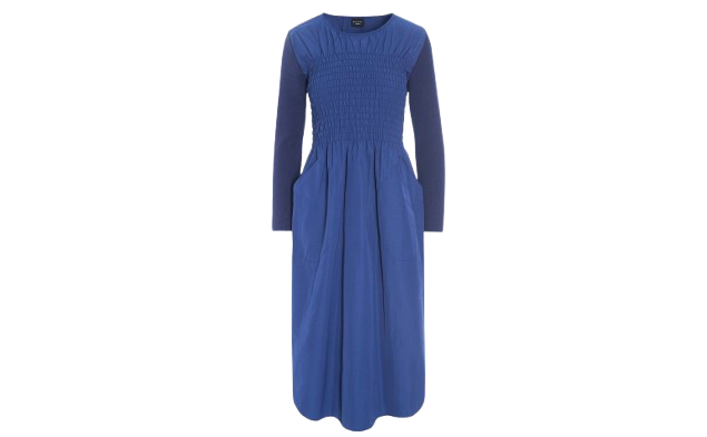 Bitte Kai Rand - Fukkura Poplin Dress Blue