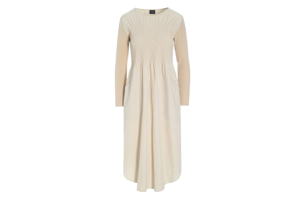 Bitte Kai Rand - Fukkura Poplin Dress Ivory
