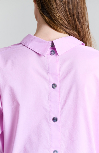 Bitte Kai Rand - Cotton Shirt With Back Fastening Light Pink