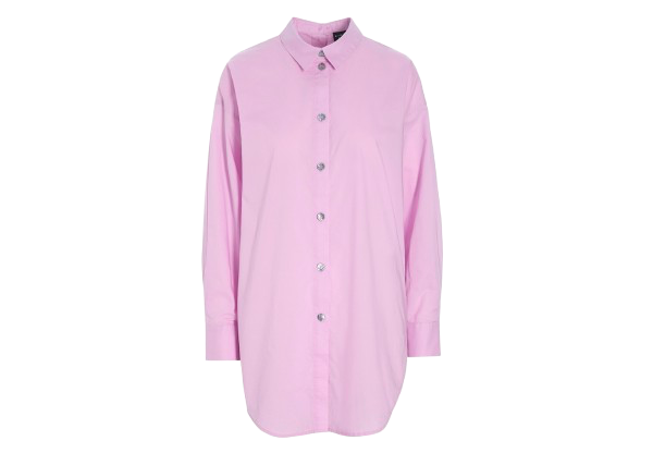 Bitte Kai Rand - Cotton Shirt With Back Fastening Light Pink