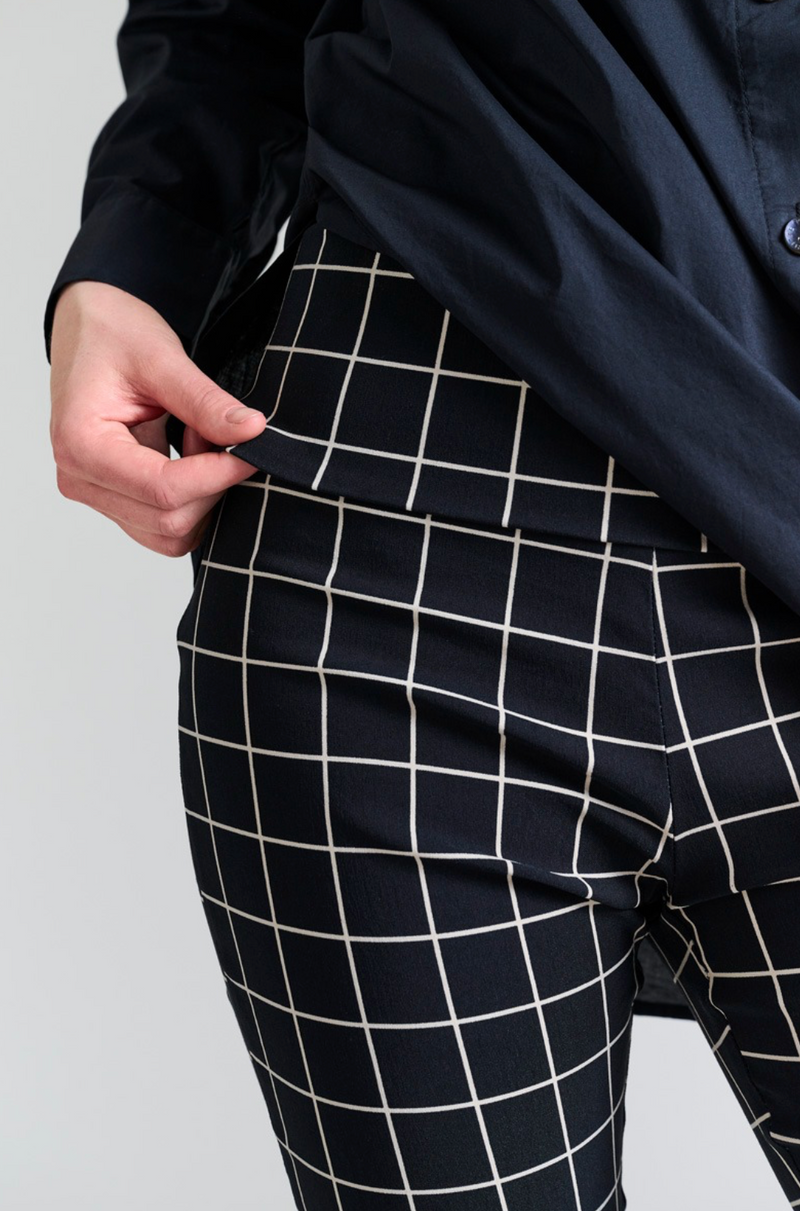 Bitte Kai Rand - TicTacToe Flared Trousers Black