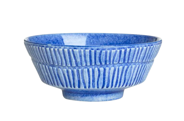 Mateus Collection - Stripes Bowl Light Blue