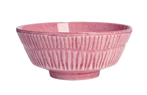 Mateus Collection - Stripes Bowl Pink