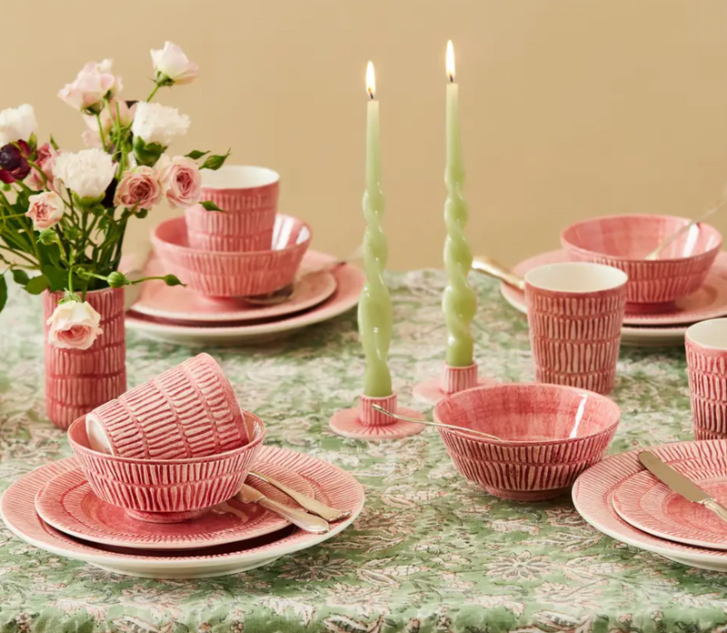 Mateus Collection - Stripes Bowl Pink