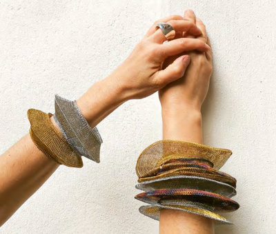 Lotta & Djossou Paris - Lunar Bracellet Brass/Gold