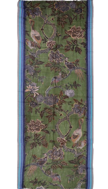 LaSalle - Paradise Double Sided Scarf Green