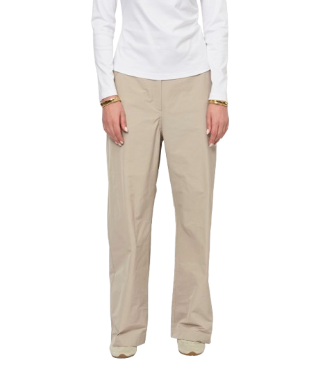 Lasa - Lizzy Line Wide Trousers Beige