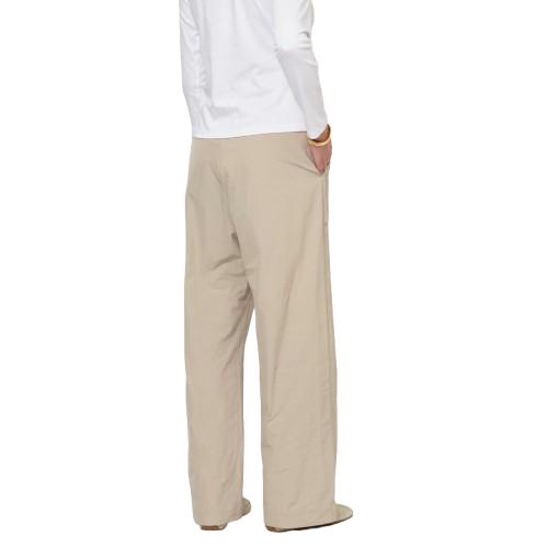 Lasa - Lizzy Line Wide Trousers Beige