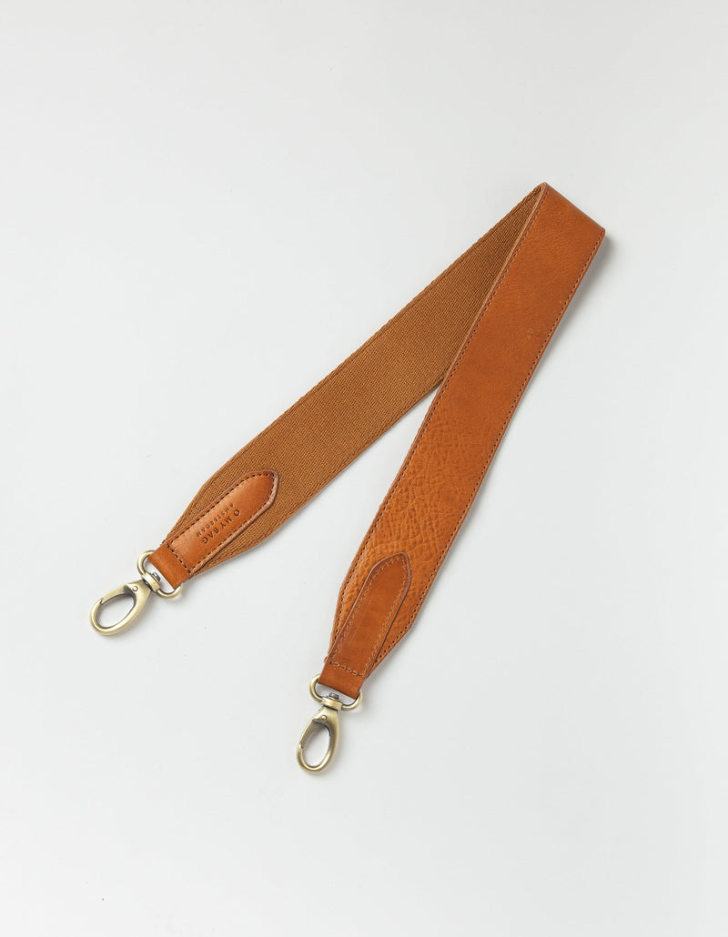 O My Bag - Short Shoulder Strap Cognac Leather