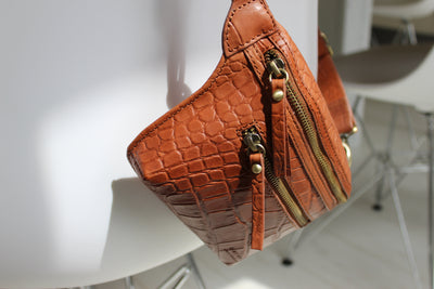 O My Bag - Beck's Bum Bag Cognac Croco