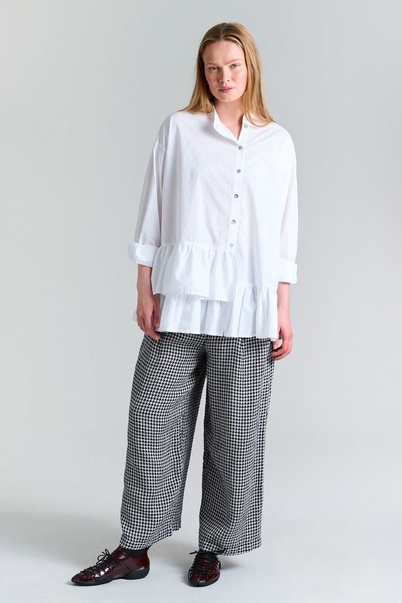Bitte Kai Rand – Chesu Trousers Checkered Black/White
