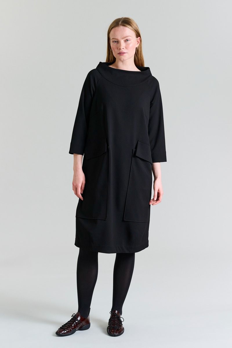 Bitte Kai Rand - Noru Dress With Collar Black