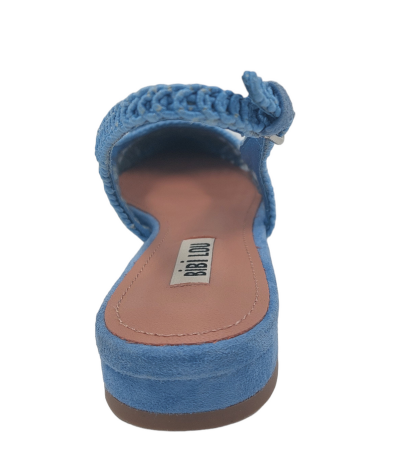 Bibi Lou -  Hannah Flat Denim Blue