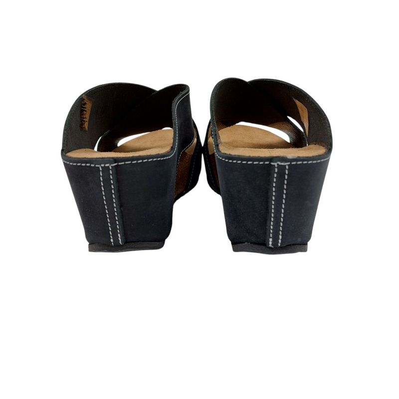 Copenhagen Shoes - Frances Sandal Nubuck Black