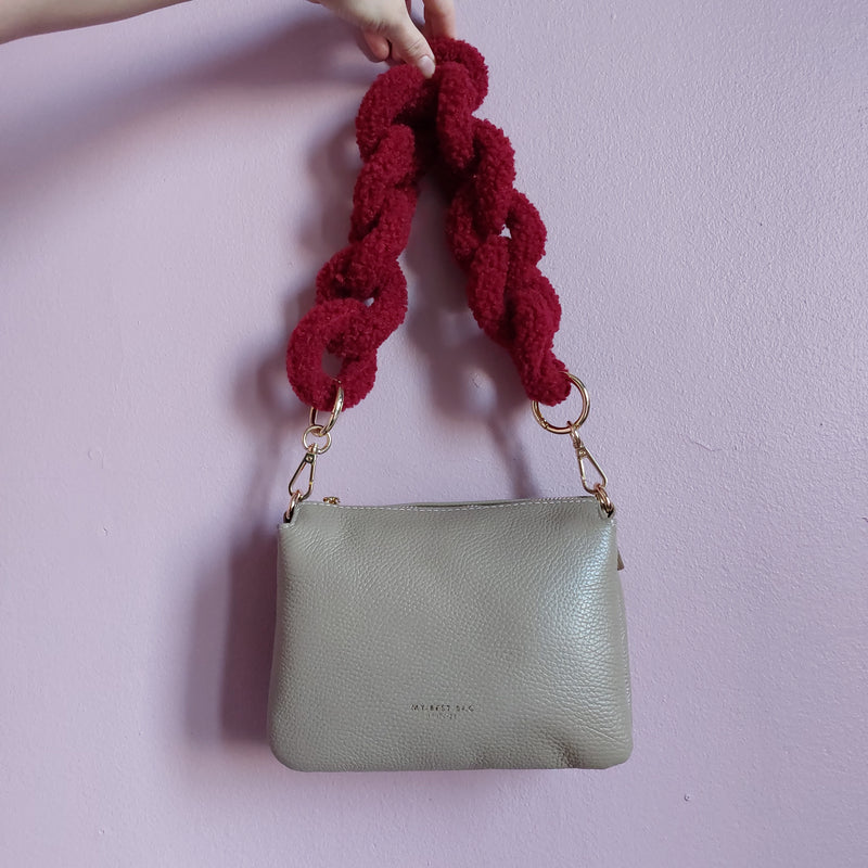 My Best Bag Firenze - Teddy Chain Burgundy