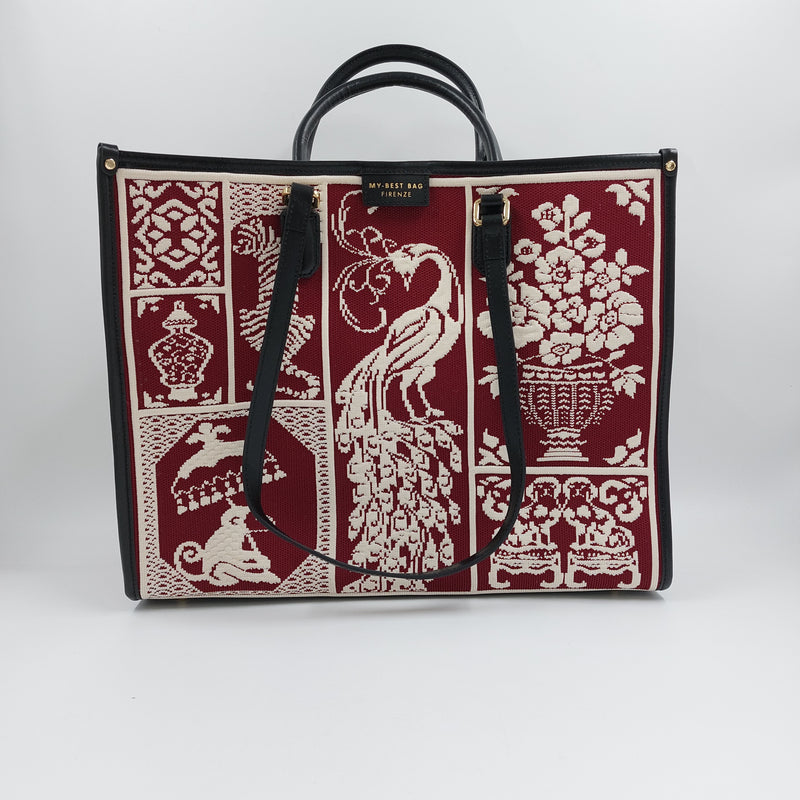 My Best Bag Firenze - Atena Willow Burgundy