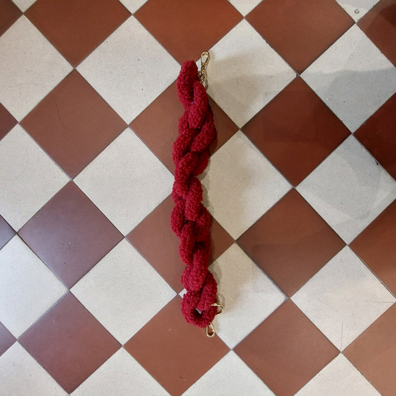 My Best Bag Firenze - Teddy Chain Burgundy