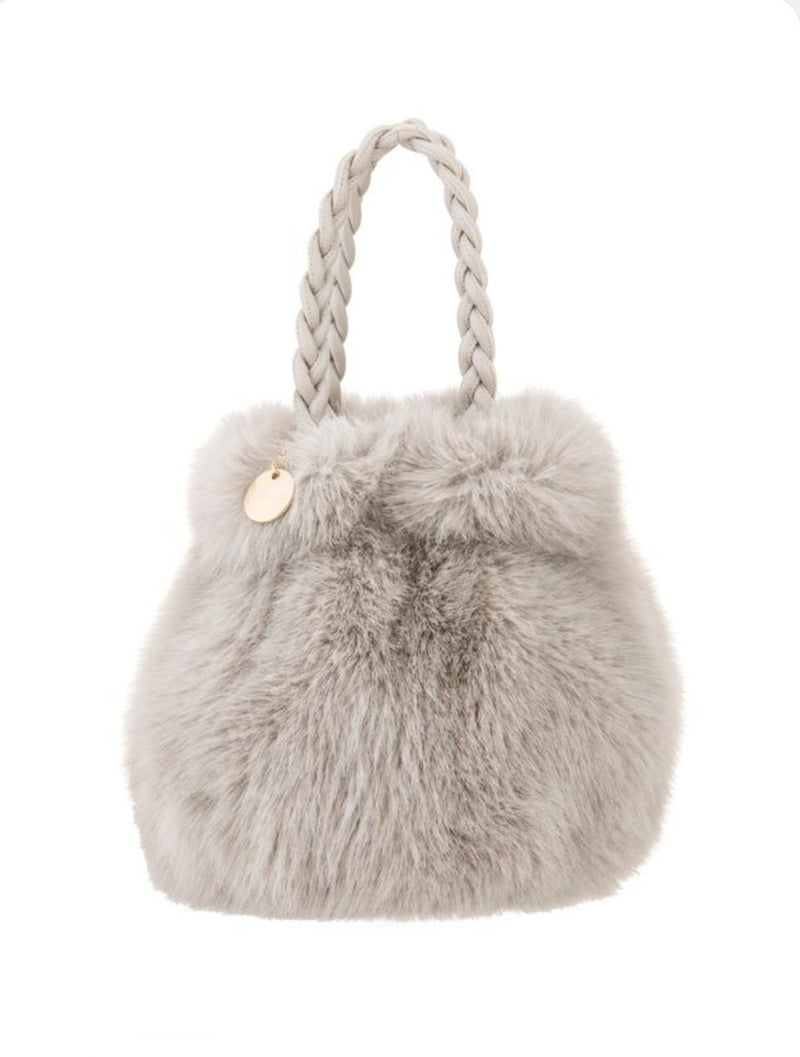 Alex•Max - Fluffy Bag Camel