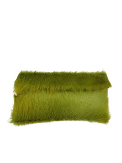 My Best Bag Firenze - Andy Handbag Neon Green Fur