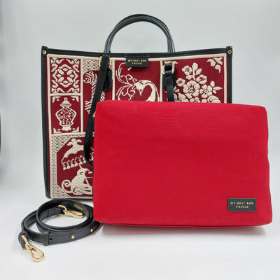 My Best Bag Firenze - Atena Willow Burgundy