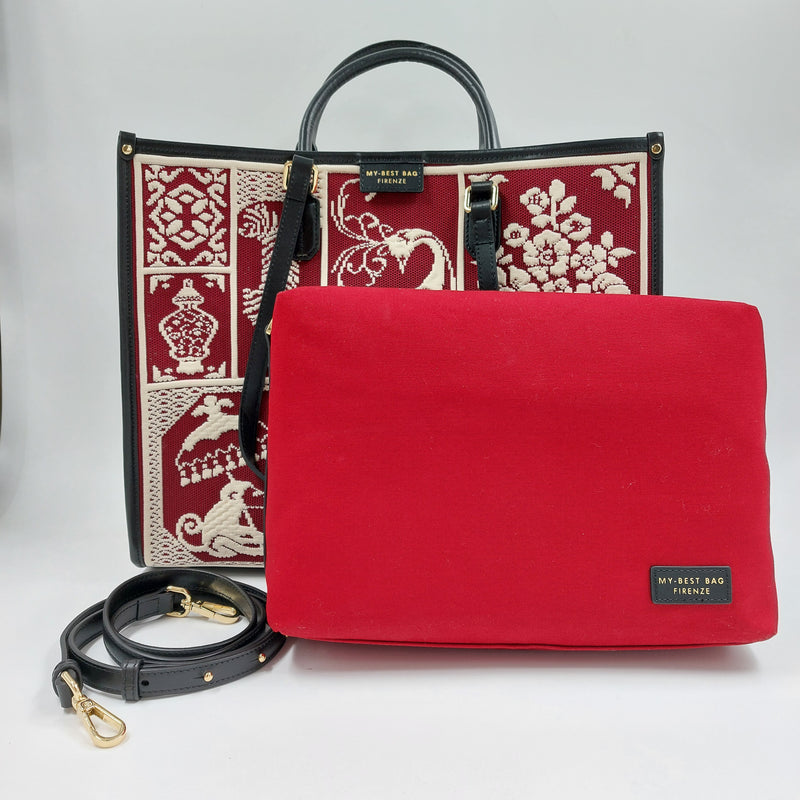 My Best Bag Firenze - Atena Willow Burgundy