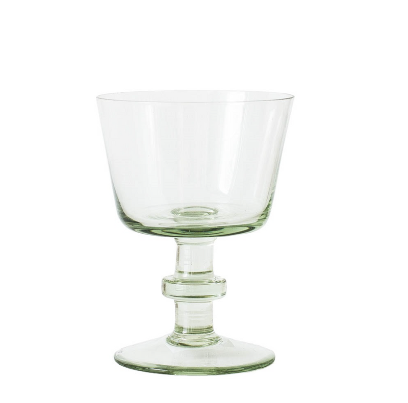 Olsson & Jensen - Clear Light Green Wineglass