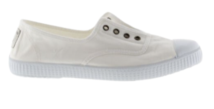 Victoria - Inglesia Elastic Canvas Blanco